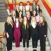Lee County Career and Technical Center DECA students that competed at the state conference are shown, front row, left to right: Blair Calton, Lindsey Nickodam, Annabelle Fritts, Sybella Yeary, and Cassidy Hammonds. Second row: Miley Stapleton, Katie  Hammonds, Abigail Myers, and Elizabeth Williams. Third row: Caroline Litton, Jaelyn Hall, Maya Echeverria, and Elizabeth Laws. Back row: Ryley Crabtree, Talmadge Gunter, Tyler Bales, and Morgan Graham.
